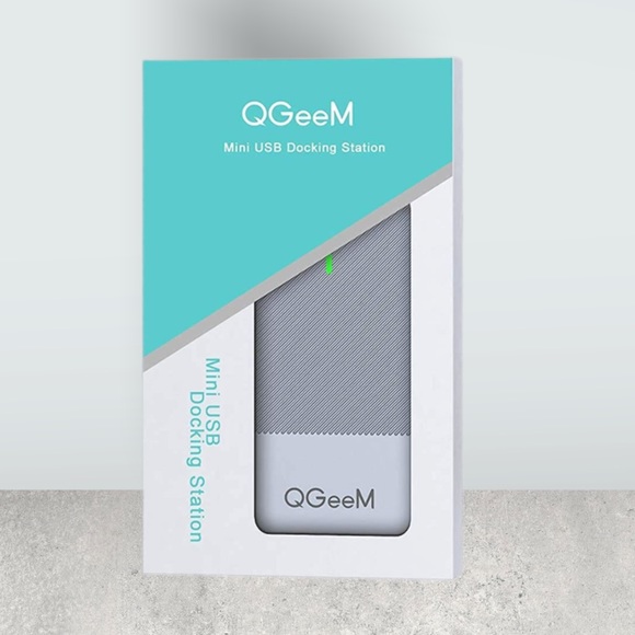 QGeeM 11-in-1 Universal USB C - HDMI VGA Multiport Adapter Docking Station - Picture 4 of 11